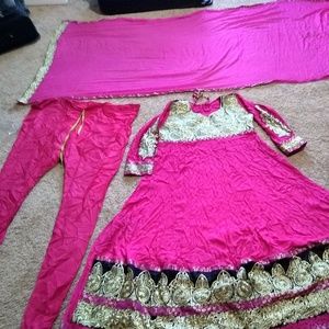Moving tomorrow sale, Anarkali dress and dupatta